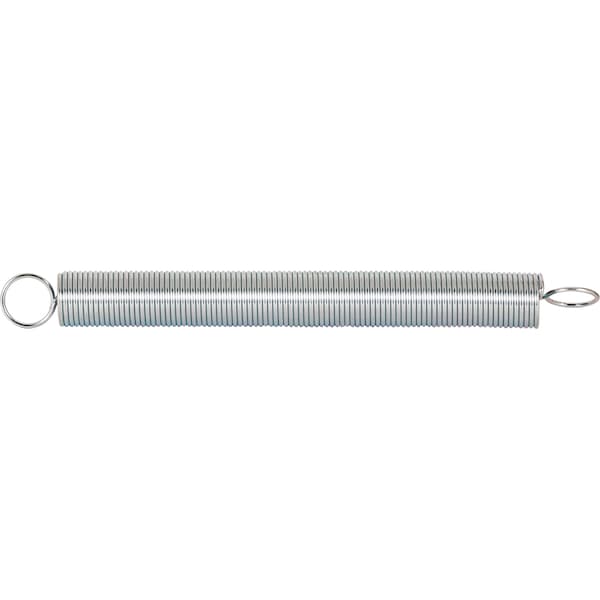 Prime-Line Extension Spring, 5/8 in. x 6-1/2 in. x .054, Steel, Single Loop, PK2 SP 9622 - main